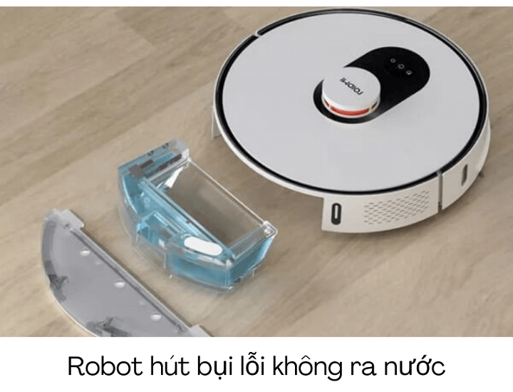 Cách xử lý robot lau nhà bị tắc nước