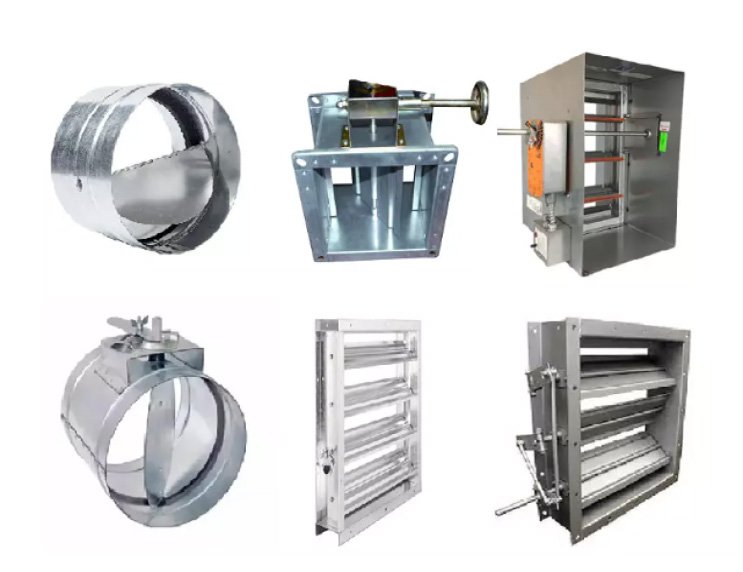 Vai trò cửa gió điều chỉnh lưu lượng trong hệ thống HVAC