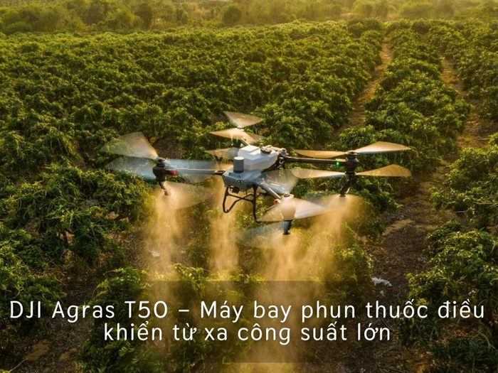 Máy bay nông nghiệp t50 giá bao nhiêu và lý do nên đầu tư?