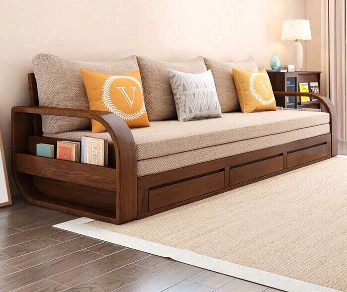 Giường sofa giá rẻ với cấu trúc bằng gỗ haykết cấu thép không gỉ ?
