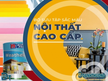 Xem ngay bảng màu sơn Nippon trong nhà mới cực đẹp