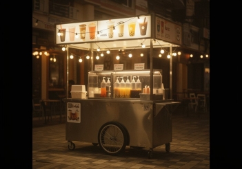 Các loại xe bán trà sữa phù hợp bán vỉa hè và không gian nhỏ