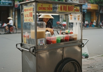 Các kích thước xe bán trà sữa tiêu chuẩn phổ biến hiện nay - Doanh Thương