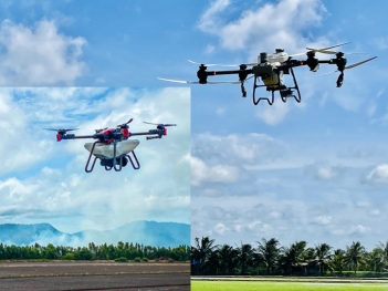 So sánh máy bay nông nghiệp chạy xăng và pin về ưu nhược điểm - Doanh Thương