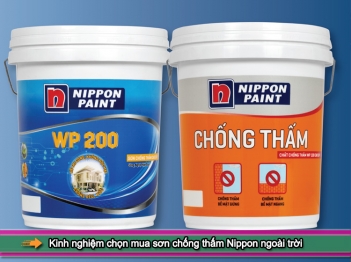 Kinh nghiệm chọn mua sơn chống thấm Nippon ngoài trời - Doanh Thương