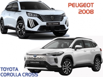 So sánh xe Peugeot 2008 và Toyota Cross nên mua xe nào