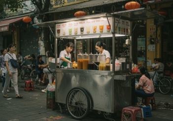 Những lưu ý quan trọng khi đặt thiết kế xe bán trà sữa để kinh doanh