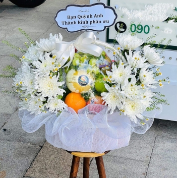 Văn hóa tặng giỏ trái cây đám tang trong cộng đồng người Việt & Hoa - Doanh Thương