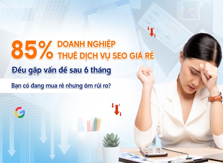 Những rủi ro doanh nghiệp cần biết khi thuê dịch vụ seo giá rẻ - Doanh Thương
